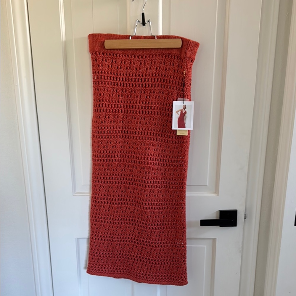 NWT NATION LTD Driana Skirt in ginger